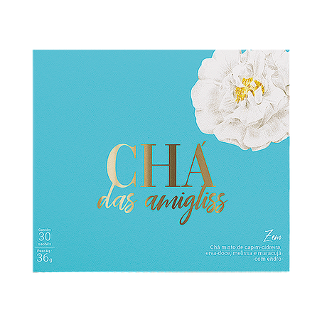 Cha zen amigliss caixa 30 saches
