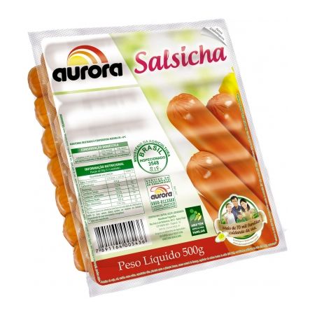 SALSICHA AURORA 500G
