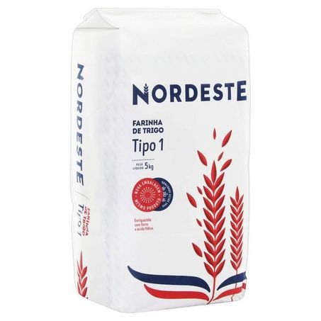 Farinha de trigo nordeste especial 5kg