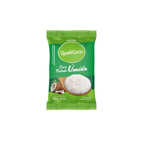 COCO RALADO QUALICOCO UMIDO ADOCADO 100G