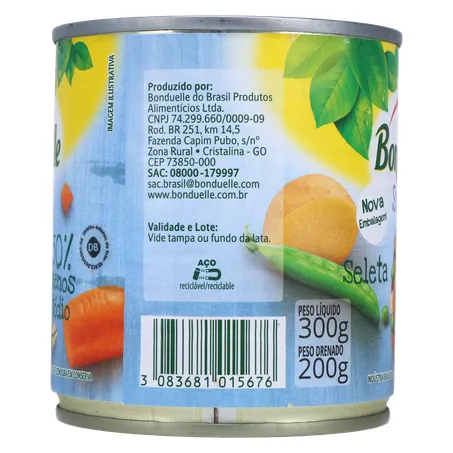 Seleta bonduelle suave lt 200g 360-27
