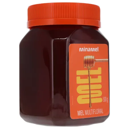 Mel Minamel Multifloral Pote 500gr 360-32