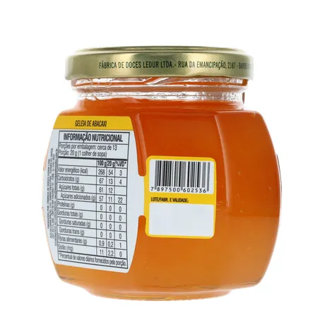 GELEIA TRADICIONAL DE ABACAXI 250G BOM PRINCIPIO 360-23