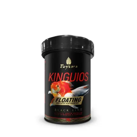 Racao kinguio black line floating 35g po