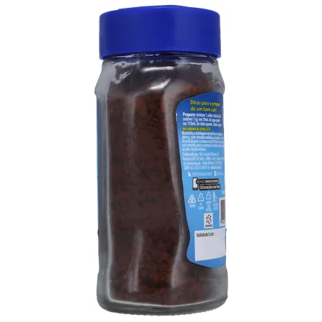 Café Solúvel Granulado 3corações Descafeinado Pote de Vidro 50gr 360-11