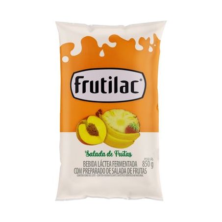 BEBIDA LÁCTEA FRÚTILAC SALADA DE FRUTAS SACO 800G