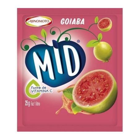SUCO PO MID 25GR GOIABA
