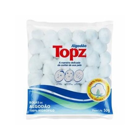 Algodão topz 50g bola