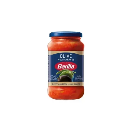 MOLHO DE TOMATE BARILLA 400G OLIVE