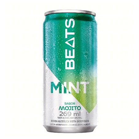 Bebida Mista Alcoólica Gaseificada Mojito Skol Beats Mint