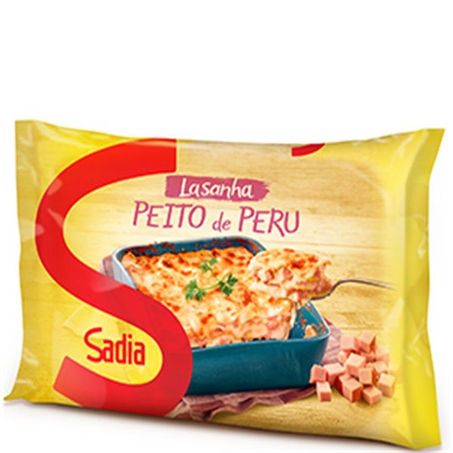 Lasanha sadia peito peru 600g