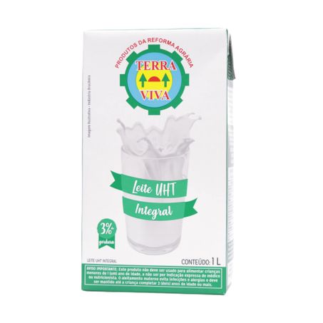 Leite UHT Integral Terra Viva Caixa 1lt 360-2