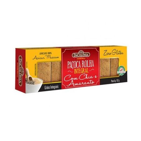 PACOCA ROLHA DA COLONIA 102G CHIA E AMARANTO 