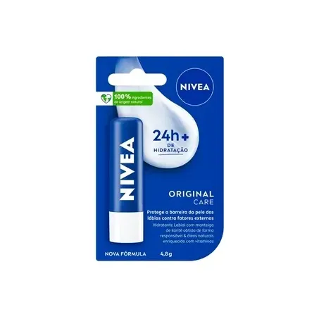Protetor Labial Nivea Essential Care Rollon 4.8ML