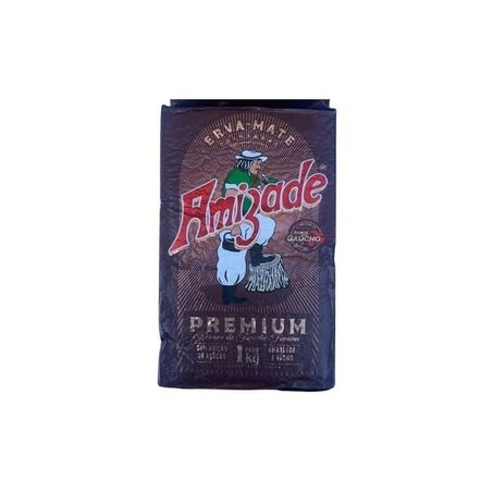 ERVA MATE AMIZADE PREMIUM A VACUO S/ACUCAR 1KG