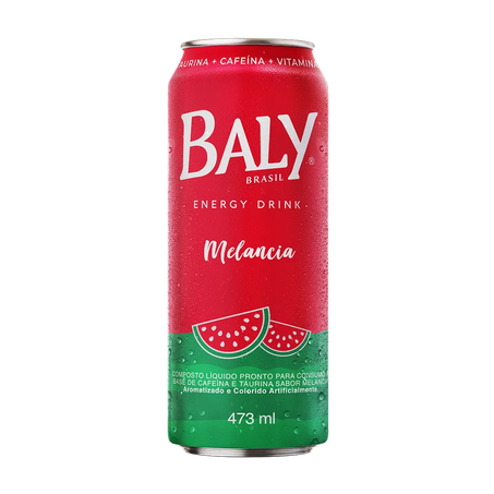 Energético Baly Melancia Lata 473ml 