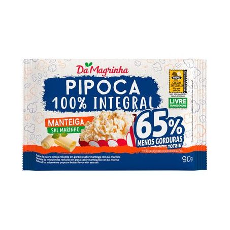 PIPOCA MICRO-ONDAS MANTEIGA DA MAGRINHA 90G