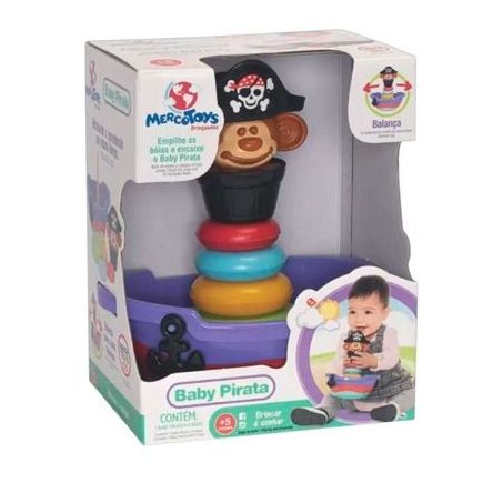 BABY FOFO PIRATA SORTIDO MERCOTOYS  1 PEÇA