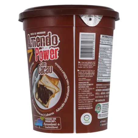 PASTA AMENDOIM AMENDO POWER CACAU 500G 360-17