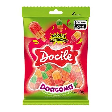 GOMA DOCIGOMA PICOLE DOCILE 190G