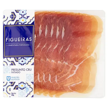 PRESUNTO CRU FIGUEIRAS FATIADO 100G
