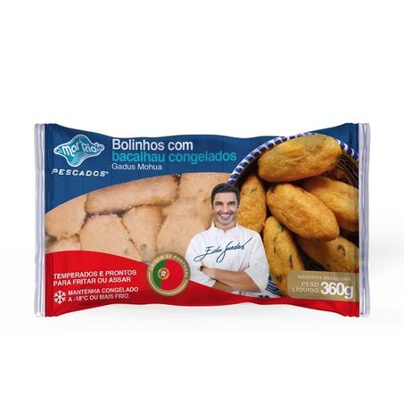 BOLINHO DE BACALHAU MAR E RIO 360G