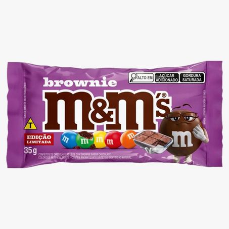 Confeito m&ms brownie 35g