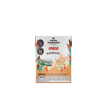 Bebida Vegetal De Baunilha 200Ml - Tal da Castanha