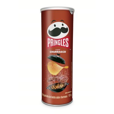 Salgadinho batata churrasco pringles 109g
