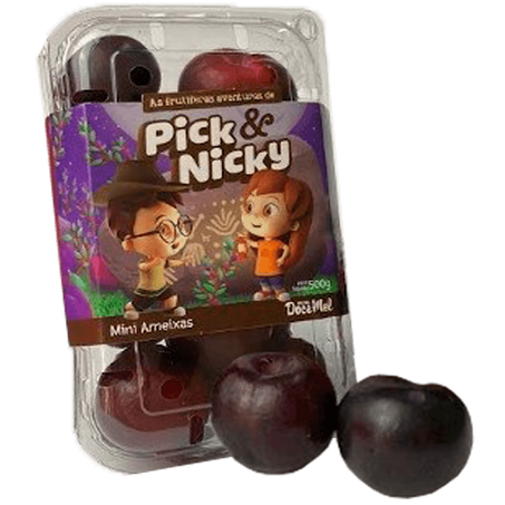 MINI AMEIXAS DOCE MEL PICK NICKY 500G