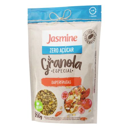 GRANOLA JASMINE GRAIN FLAKES DIET FRU VERM 250G 360-1