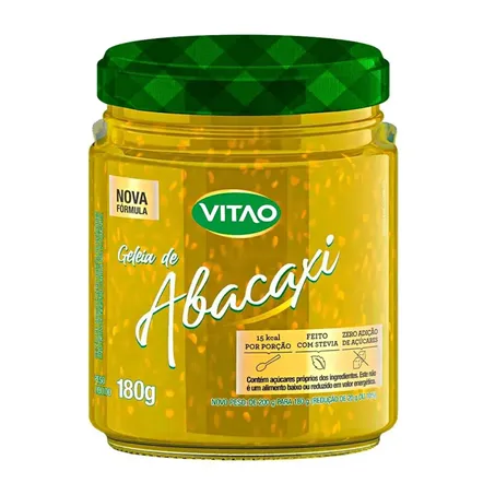GELEIA DE ABACAXI ZERO 180G VITAO