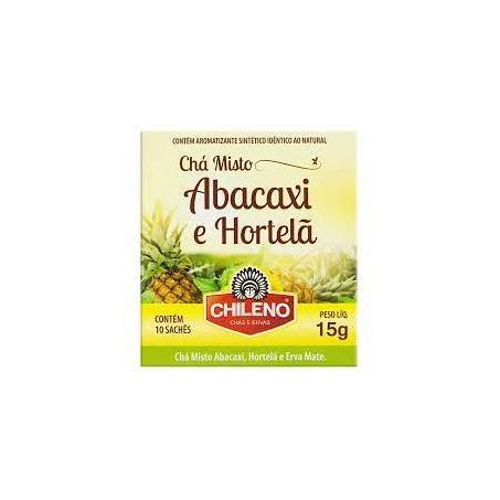 Chá misto abacaxi/hortelã chileno 15g c/10