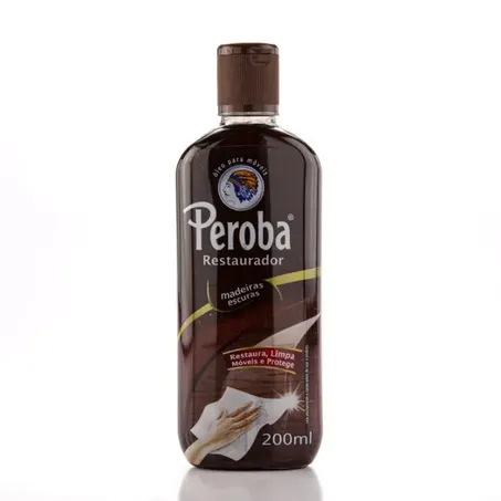 Óleo Lustra Móveis Peroba Contra Ação do Tempo Frasco 200ml