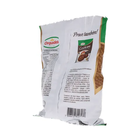 Cookies orquídea integral castanha e aveia 150g 360-22