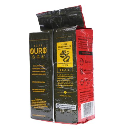 CAFÉ PÓ OURO EXTRA FORTE VÁCUO 500G 360-35