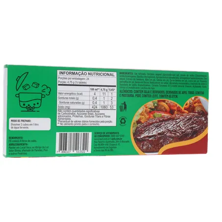 CALDO DE CARNE EM CUBO APTI CAIXA 114G 360-16