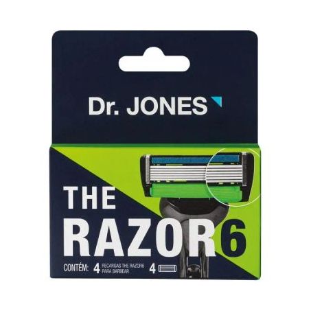 CARGA BARBA DR JONES THE RAZOR 6