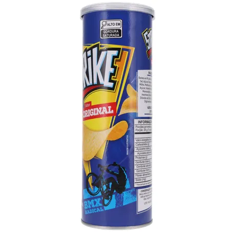 SALGADINHO BATATA STRIKE ORIGINAL POTE 90G 360-6