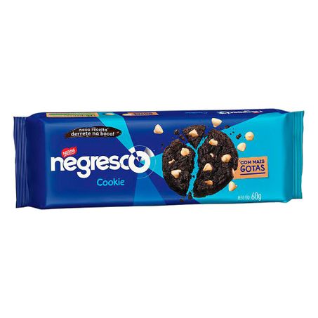 Biscoito Cookie Chocolate com Gotas de Baunilha Negresco