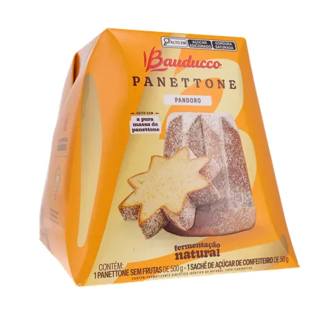 PANETTONE PANDORO BAUDUCCO 500G 360-34