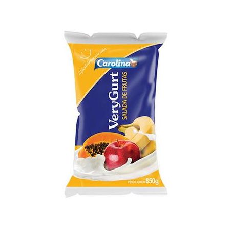 BEBIDA LACTEA SALADA DE FRUTAS CAROLINA 850G