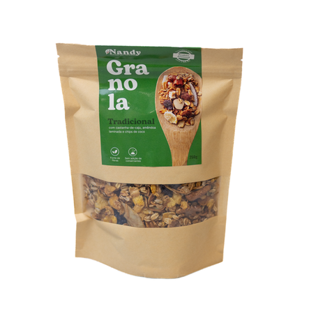 GRANOLA TRADICIONAL 250G NANDY