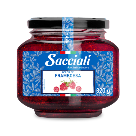 Geleia Sacciali 320g Framboesa