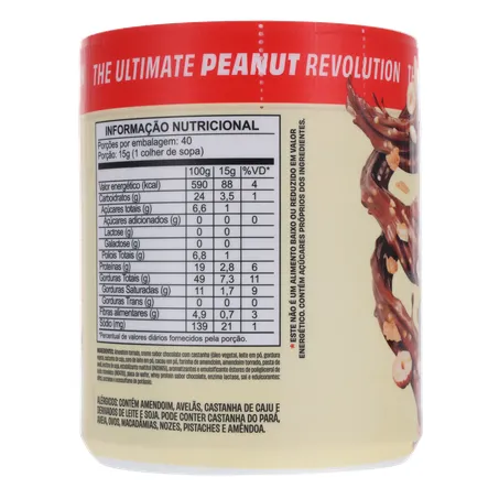 Pasta de Amendoim Dr Penaut Bueníssimo 600g 360-24