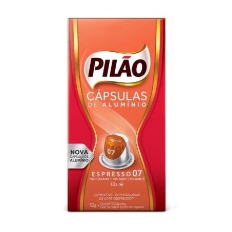 CAP CAFE PILAO ESPRESSO 07 52G C/10