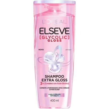 Shampoo elseve glycolic extra gloss 400ml