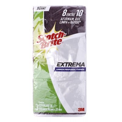Esponja extrema scotch brite c/3