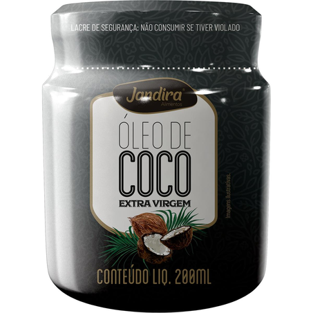 Óleo de Coco Jandira 200ml - Extravirgem