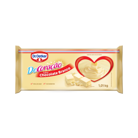 Cobertura Chocolate Dr Oetker Branco 1.010kg 
 